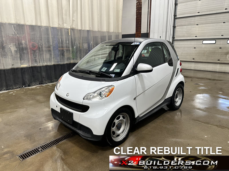 2013 SMART FORTWO PURE CLEAR REBUILT TITLE